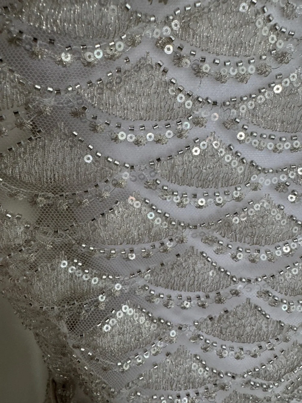 Reformation Champagne Beaded Maxi Dress - Picture 14 of 14